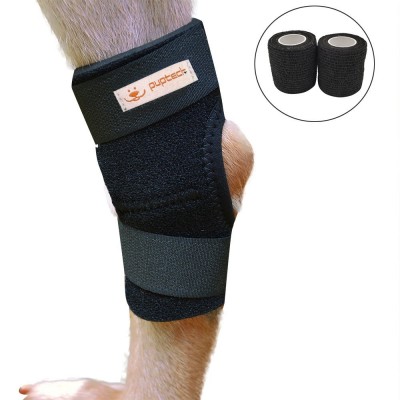 Dogs Canine Rear Leg Hock Joint Protection Pet Knee Support Brace Dog Warm Knee Brace