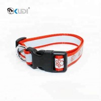 Custom Adjustable Reflective Nylon Dog Collar